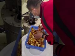 Μηχανή καθαρισμού χρυσού μεσαίου μεγέθους 15 kg Αποκάλυψη χρυσού μέσω ηλεκτρόλυσης