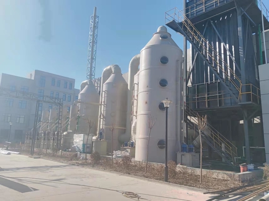 υψηλό σύστημα εξοπλισμού επεξεργασίας αερίου αποβλήτων σωλήνων NOX συγκέντρωσης