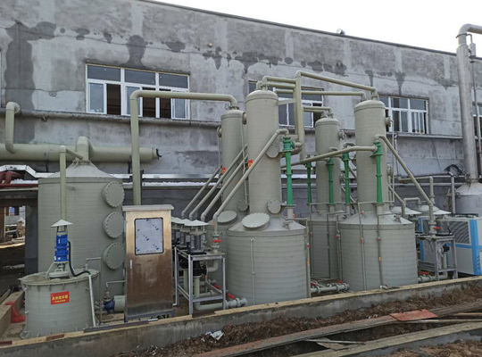 Βιομηχανικός εξοπλισμός επεξεργασίας αερίου αποβλήτων NOX για τις εγκαταστάσεις καθαρισμού PGM