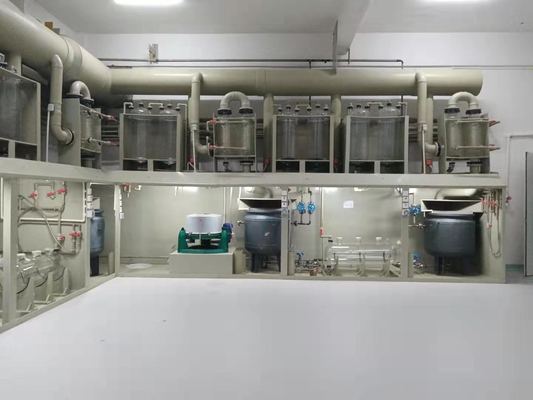 Καμία ικανότητα ηλεκτρόλυσης ρύπανσης ακατέργαστης ασημένιας και ηλεκτρολυτικών κυττάρων 300kg